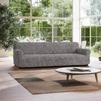 Algodon Organico - Funda Sofa 4 cuerpos Charcoal