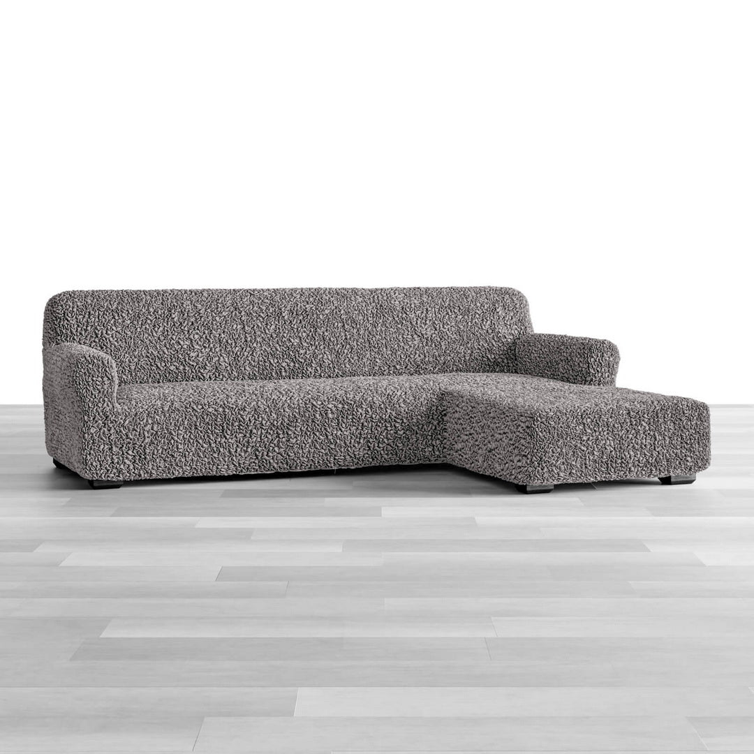 Algodon Organico - Funda Sofa L Derecho Charcoal