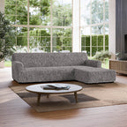 Algodon Organico - Funda Sofa L Derecho Charcoal