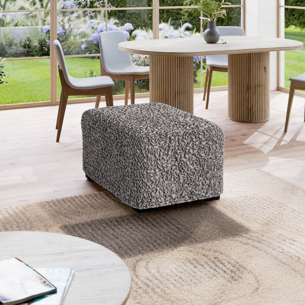 Algodon Organico - Funda Ottomana Charcoal