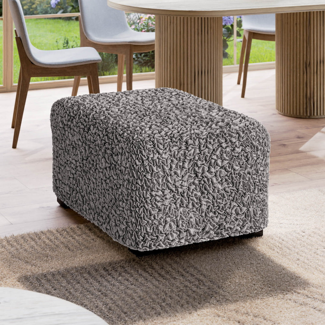 Algodon Organico - Funda Ottomana Charcoal