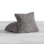 Algodon Organico - 2 Fundas Cojines Charcoal