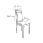 Algodon Organico - Funda Silla Capuccino