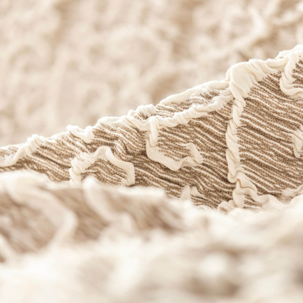 Jacquard 3D - 2 Fundas Cojines Arabesco