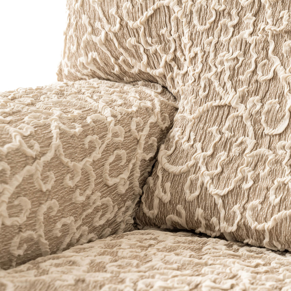 Jacquard 3D - Funda Sofa Esquinero Arabesco