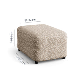 Jacquard 3D - Funda Ottomana Arabesco