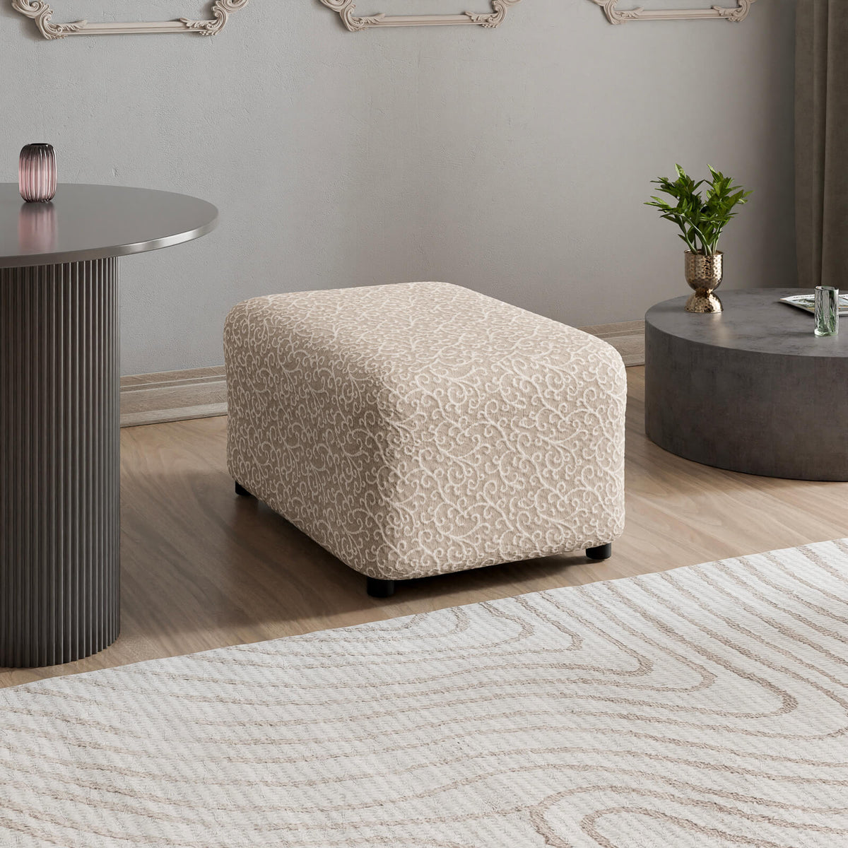 Jacquard 3D - Funda Ottomana Arabesco