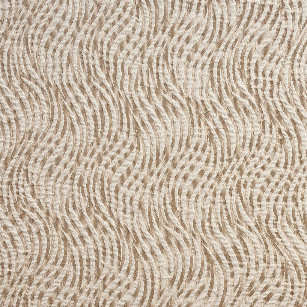 Jacquard 3D - Funda Sofa 3 cuerpos Beige Vento