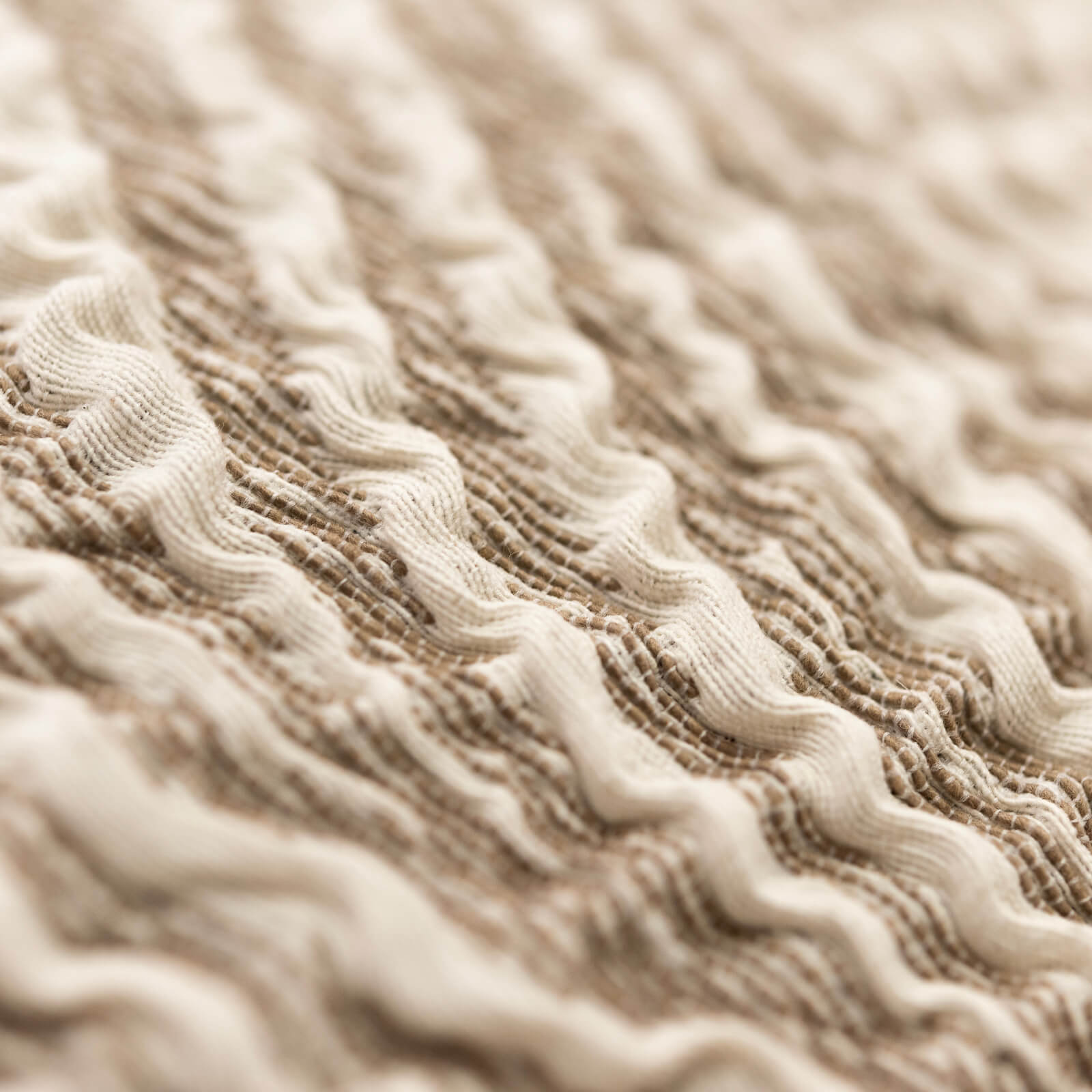 Jacquard 3D - Funda Sofa L Derecho Beige Vento