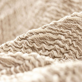 Jacquard 3D - Funda Sofa L Izquierdo Beige Vento