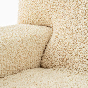 Microfibra - Funda Sofa 3 cuerpos Vanilla