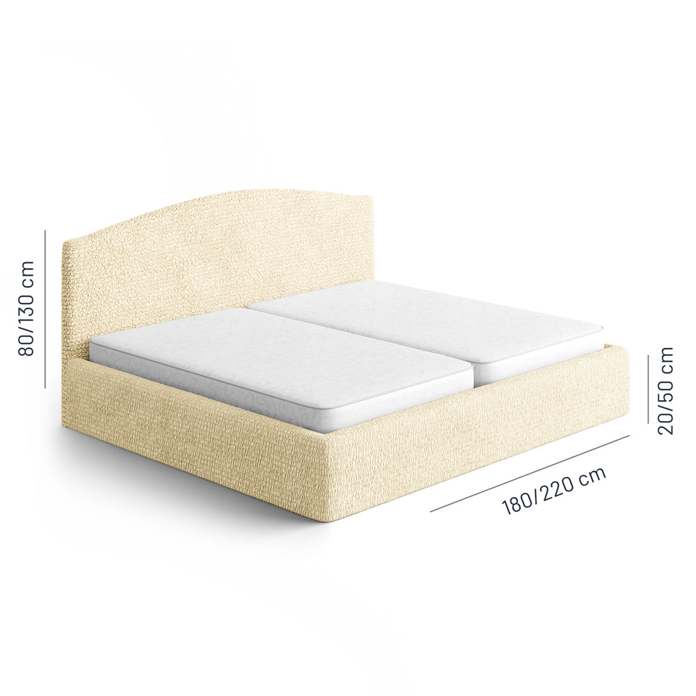 Microfibra - Funda Cama King Vanilla