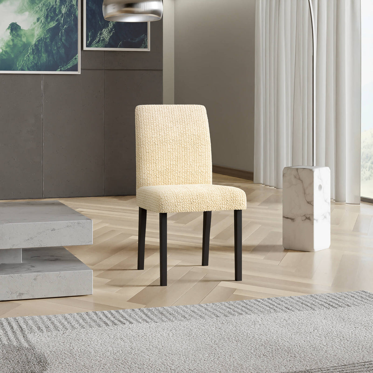Microfibra - Funda Silla Vanilla