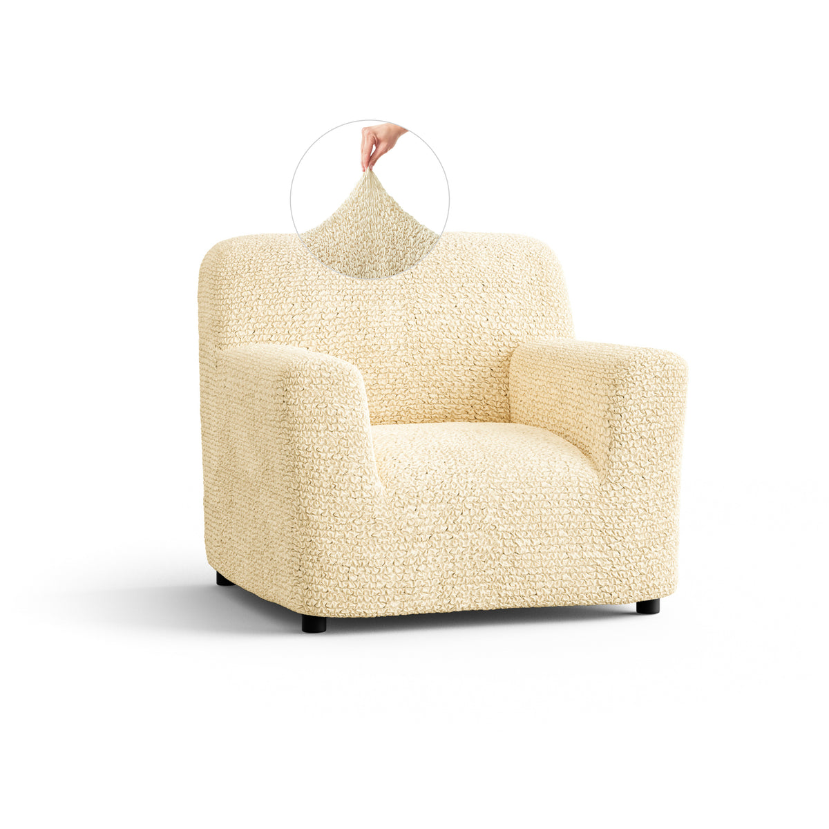 Microfibra - Funda Sillon Vanilla