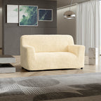 Microfibra - Funda Sofa 2 cuerpos Vanilla