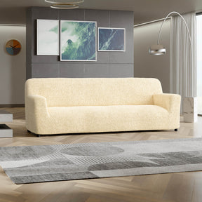 Microfibra - Funda Sofa 4 cuerpos Vanilla