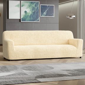 Microfibra - Funda Sofa 4 cuerpos Vanilla