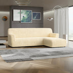 Microfibra - Funda Sofa L Derecho Vanilla