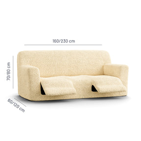 Microfibra - Funda Berger 3 cuerpos Vanilla