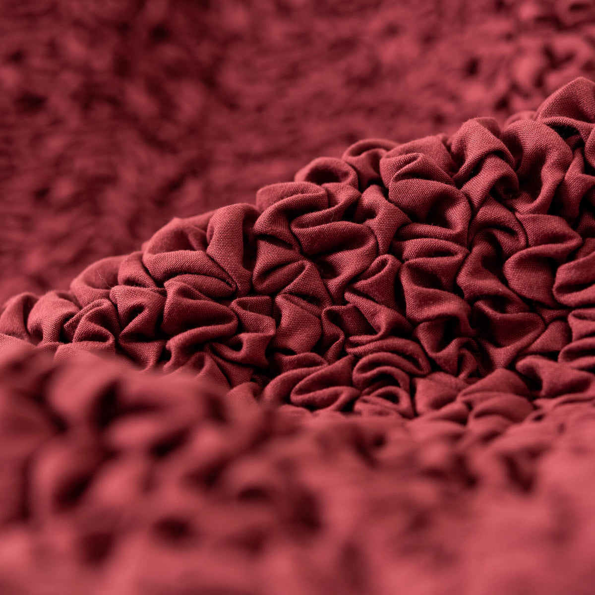 Microfibra - Funda Sofa Esquinero Bordeaux