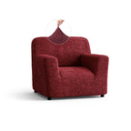 Microfibra - Funda Sillon Bordeaux