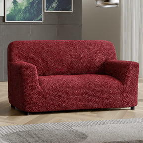 Microfibra - Funda Sofa 2 cuerpos Bordeaux