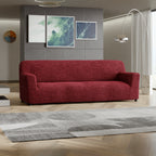 Microfibra - Funda Sofa 4 cuerpos Bordeaux