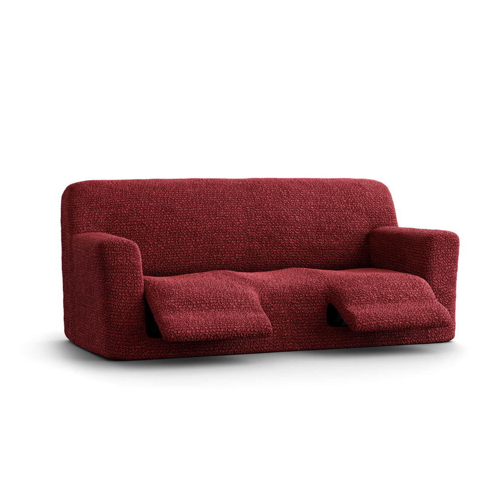 Microfibra - Funda Berger 3 cuerpos Bordeaux