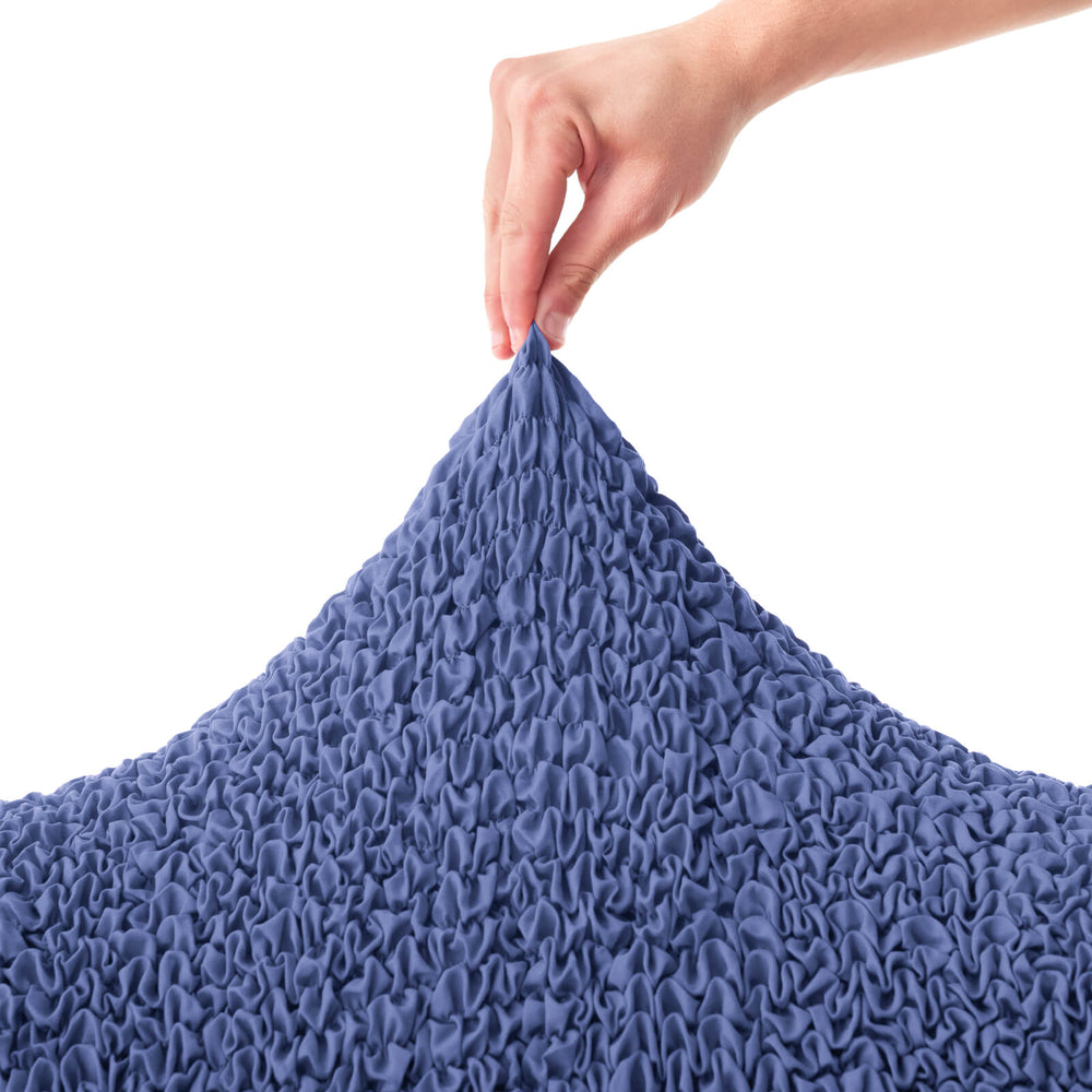 Microfibra - Funda Sofa 3 cuerpos Blue