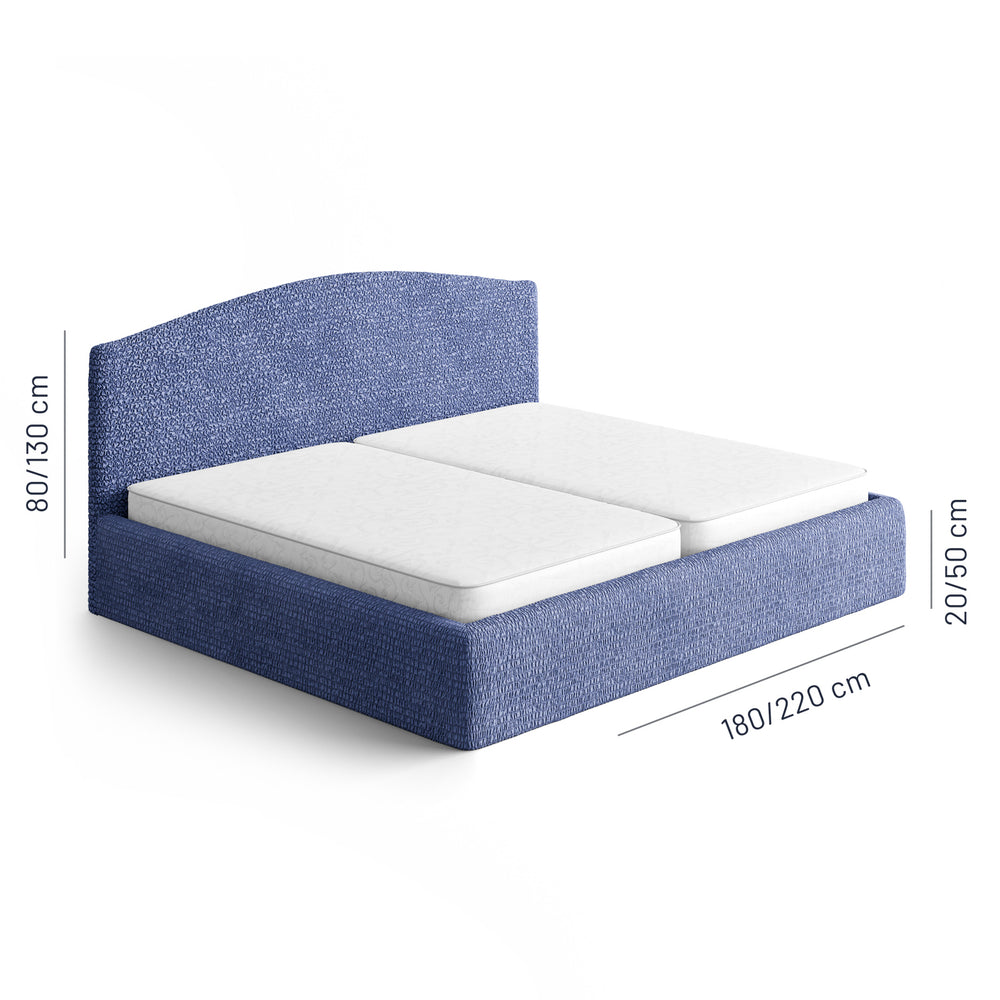Microfibra - Funda Cama King Blue