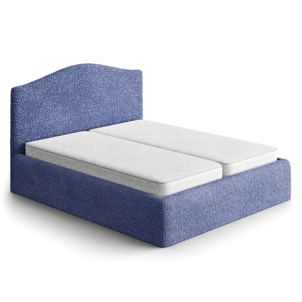 Microfibra - Funda Cama 2 Plazas Blue