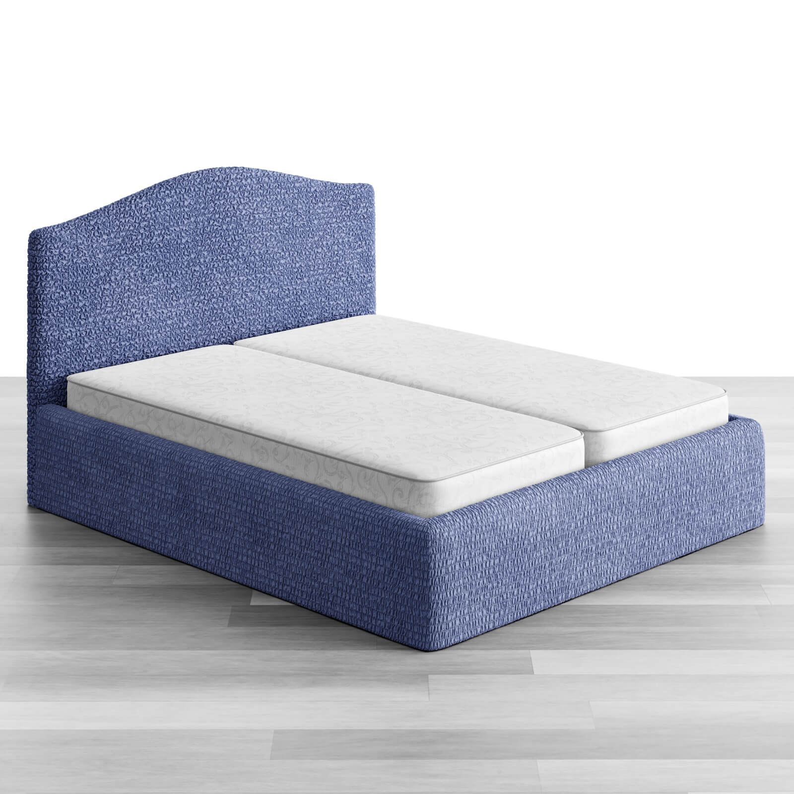 Microfibra - Funda Cama 2 Plazas Blue