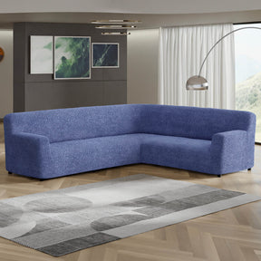 Microfibra - Funda Sofa Esquinero Blue