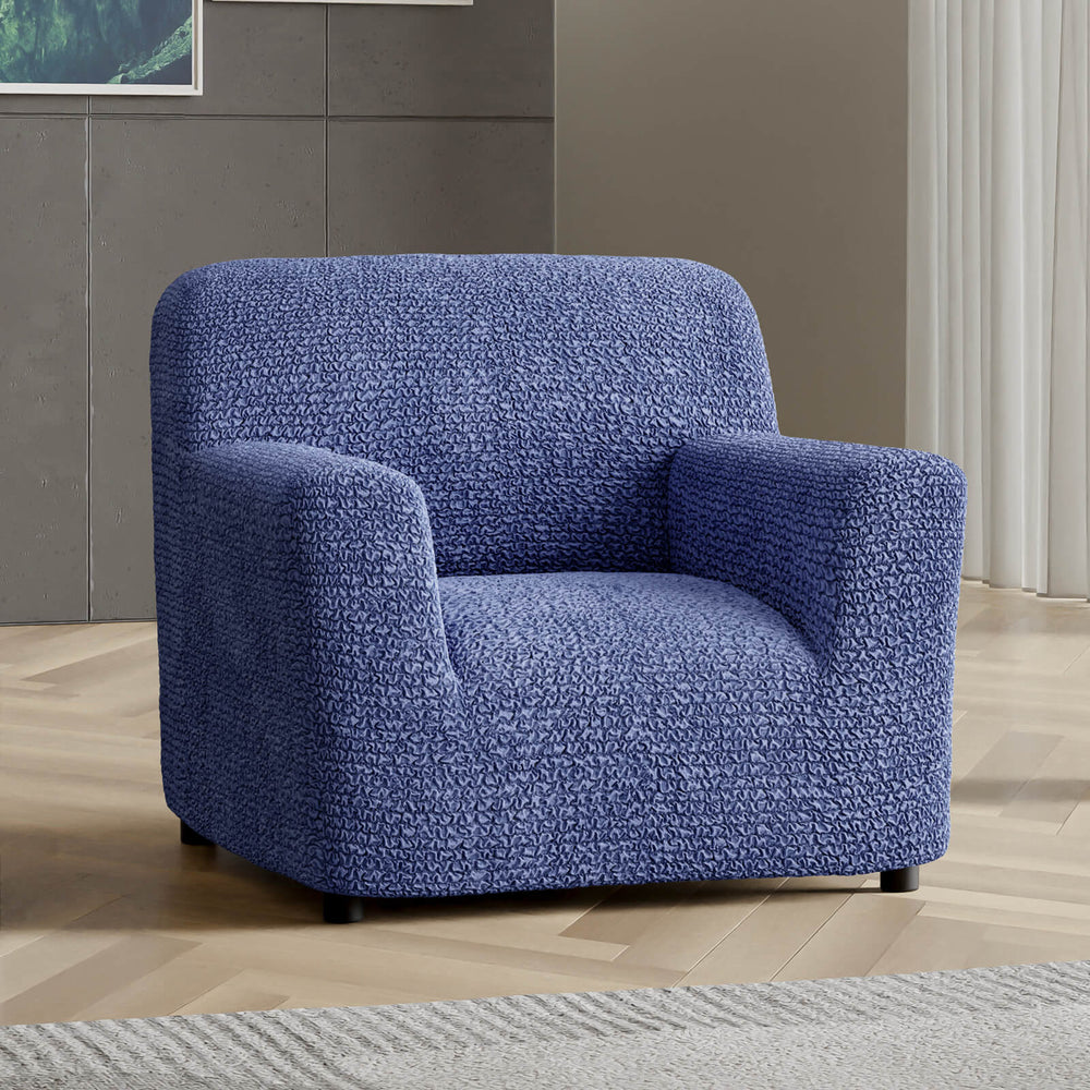 Microfibra - Funda Sillon Blue