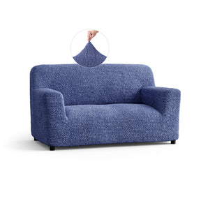 Microfibra - Funda Sofa 2 cuerpos Blue