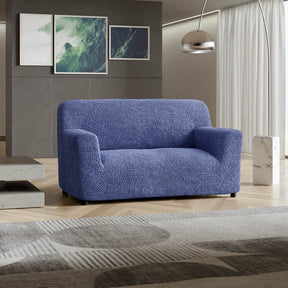 Microfibra - Funda Sofa 2 cuerpos Blue