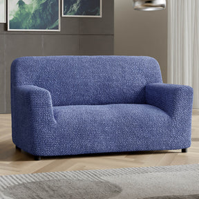 Microfibra - Funda Sofa 2 cuerpos Blue