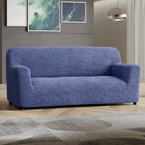 Microfibra - Funda Sofa 3 cuerpos Blue
