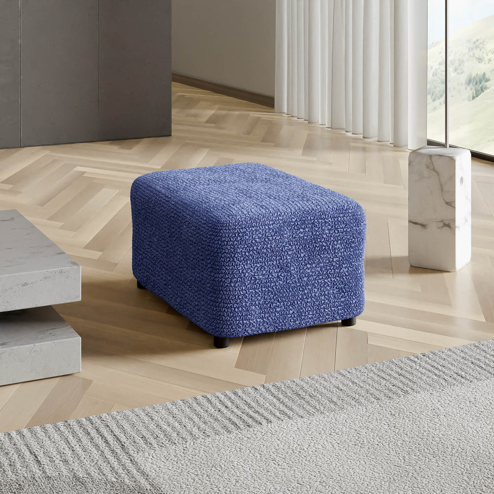 Microfibra - Funda Ottomana Blue