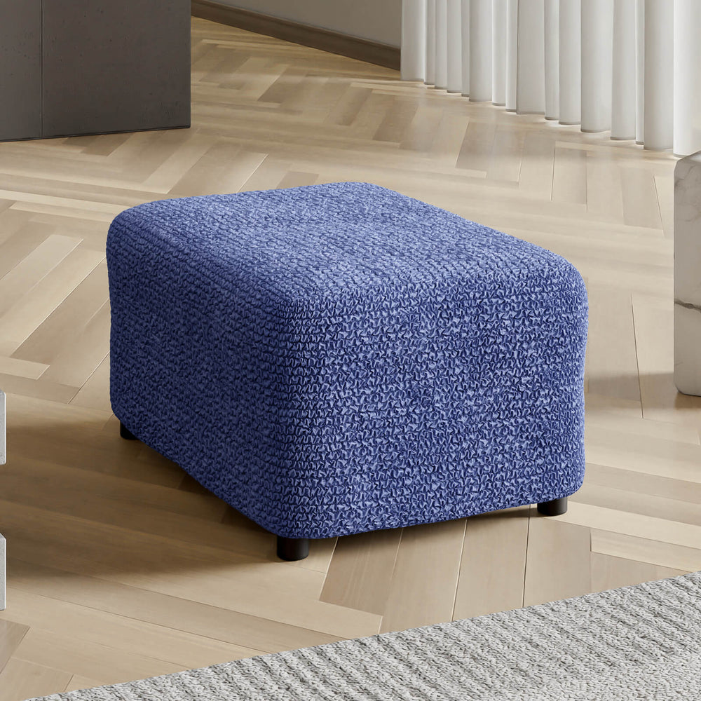 Microfibra - Funda Ottomana Blue