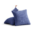 Microfibra - 2 Fundas Cojines Blue