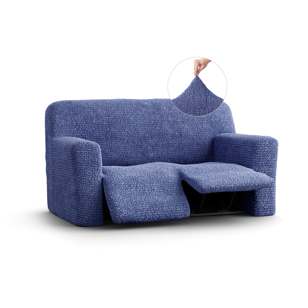 Microfibra - Funda Berger 2 cuerpos Blue
