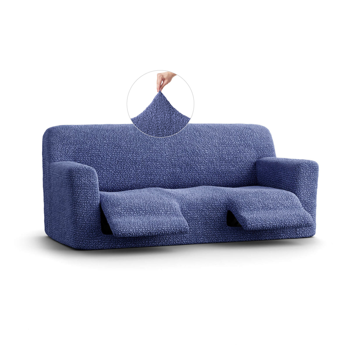 Microfibra - Funda Berger 3 cuerpos Blue