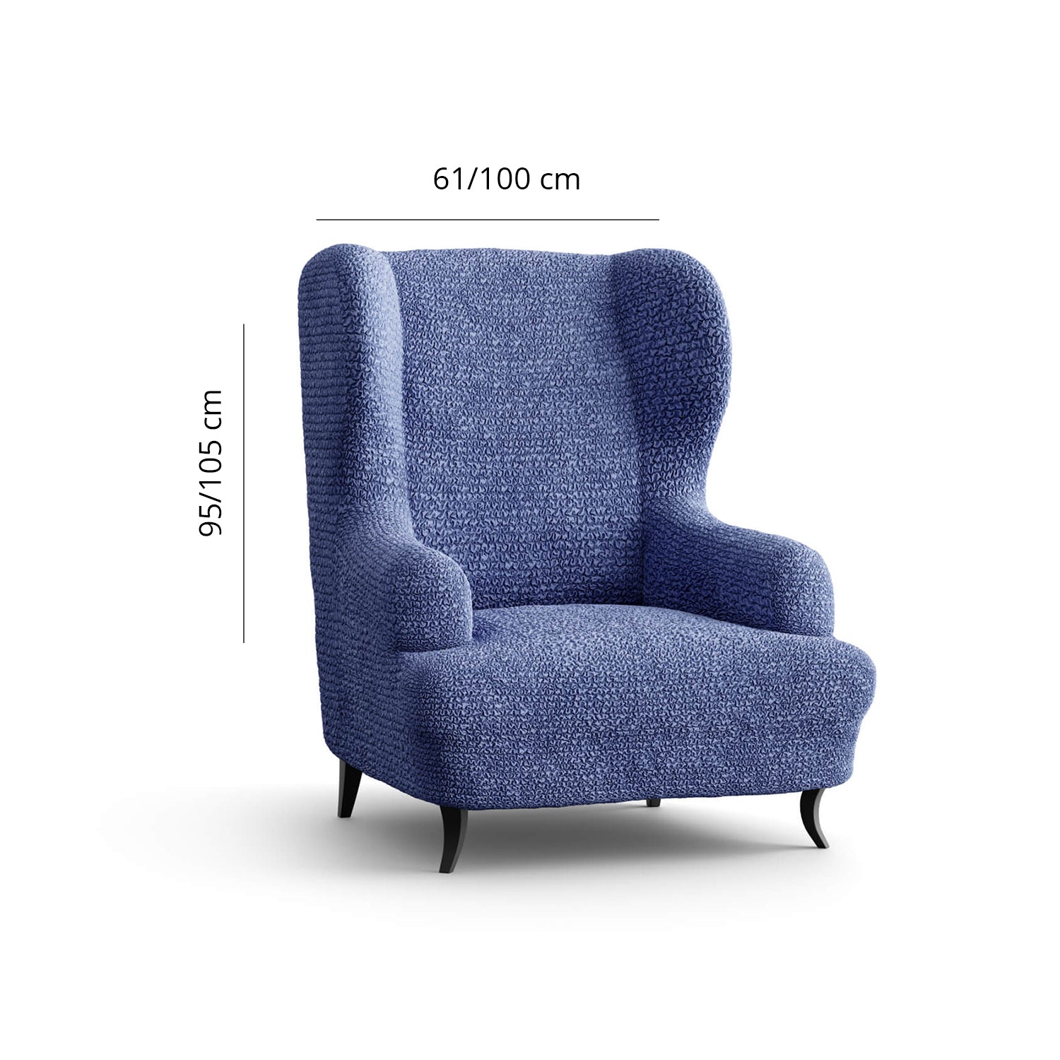 Microfibra - Funda Sitial Blue