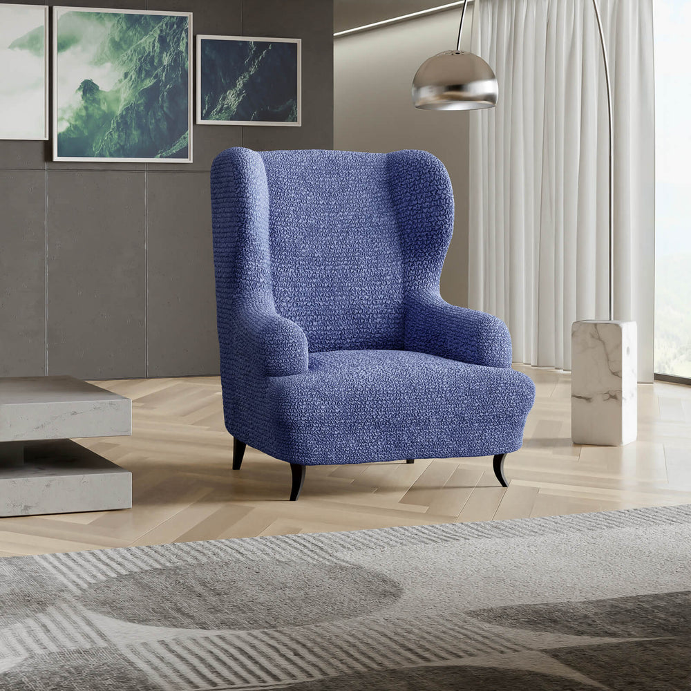 Microfibra - Funda Sitial Blue