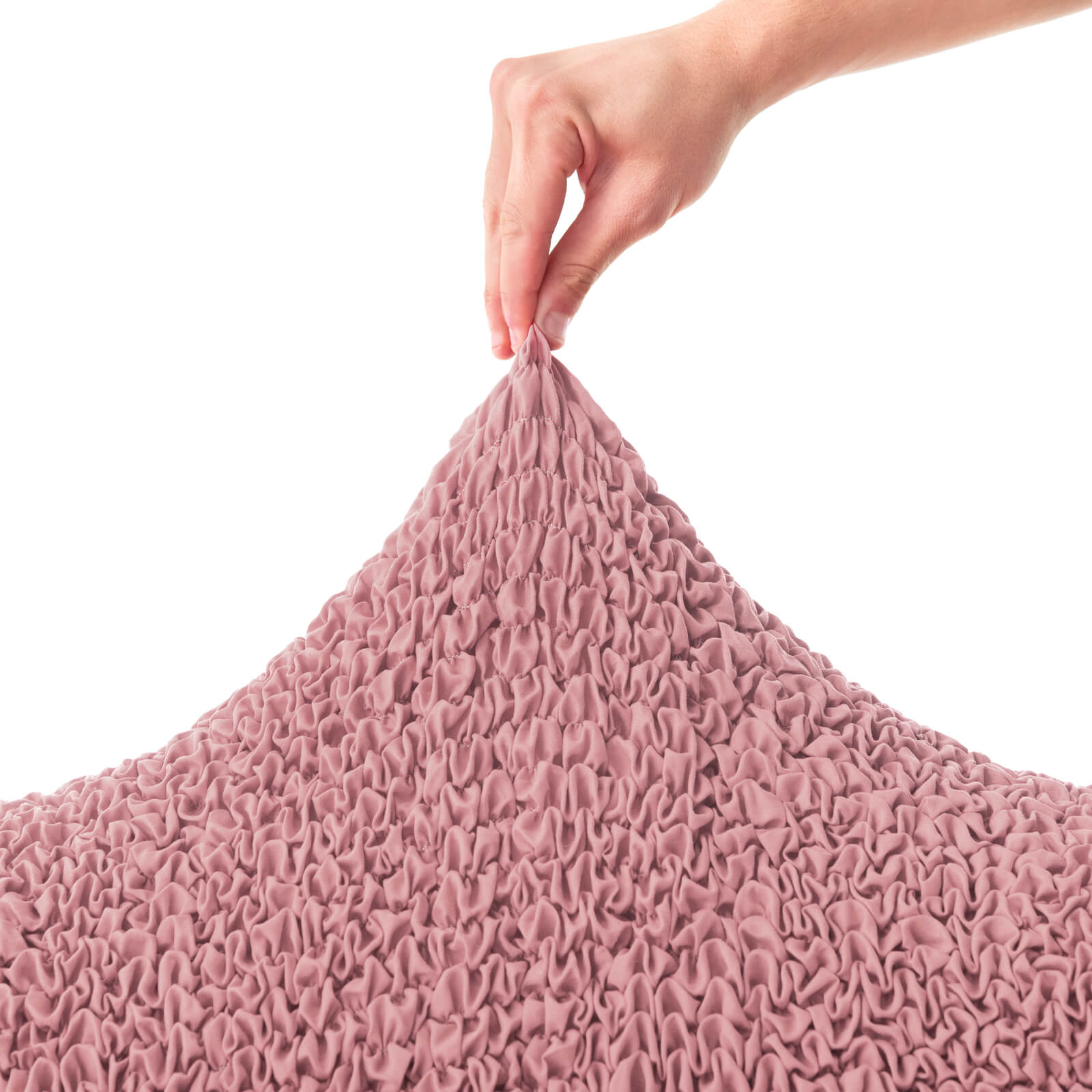 Microfibra - Funda Sofa 3 cuerpos Old Pink