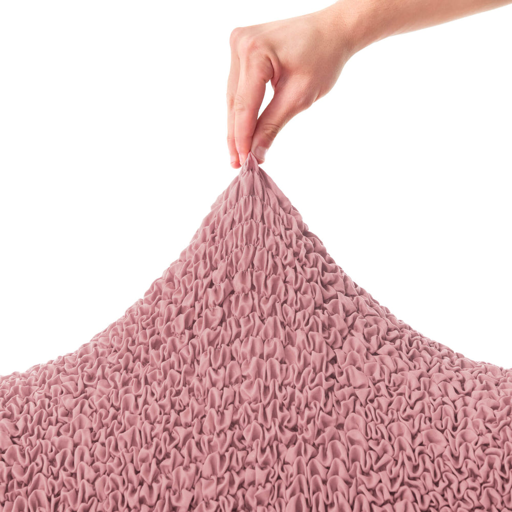 Microfibra - Funda Sofa 3 cuerpos Old Pink