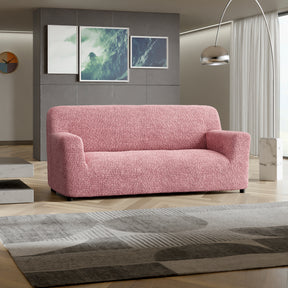 Microfibra - Funda Sofa 3 cuerpos Old Pink