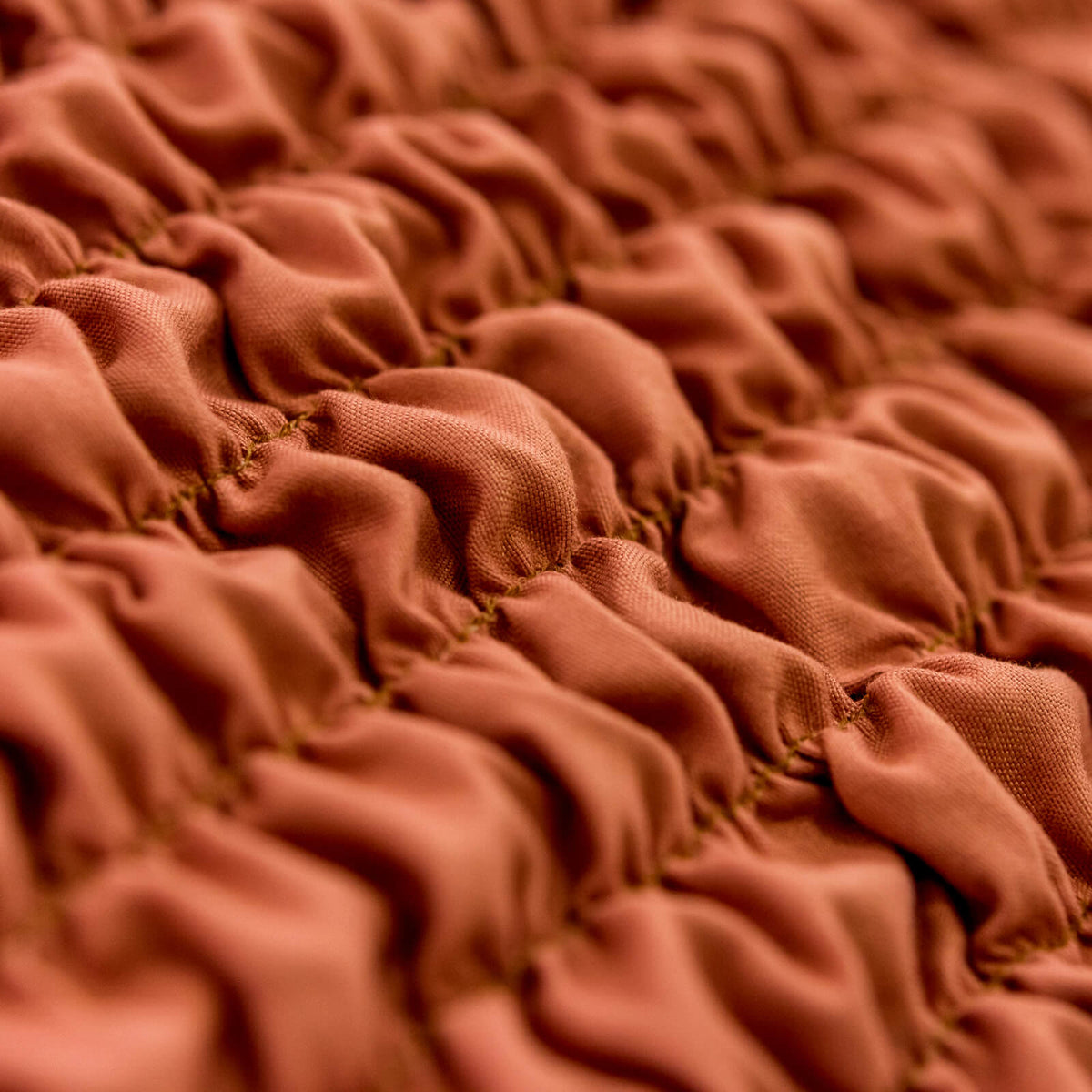 Microfibra - Funda Cama King Terracota