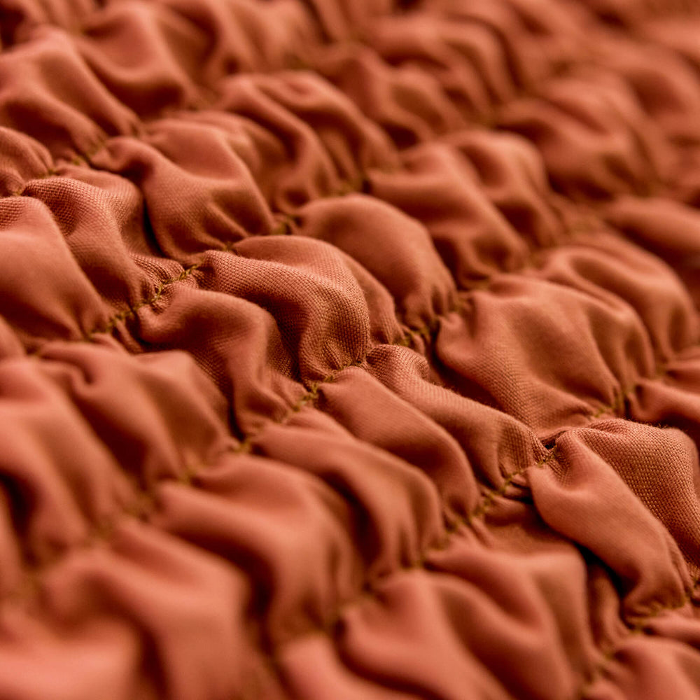 Microfibra - Funda Silla Terracota